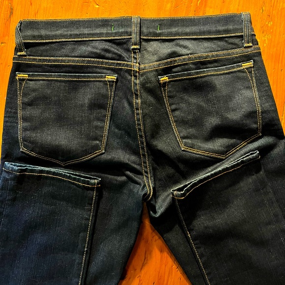J Brand “The Pencil Leg” Skinny, Dark Wash Jeans, 912 in Ink, Size 27 - Long - Picture 5 of 7